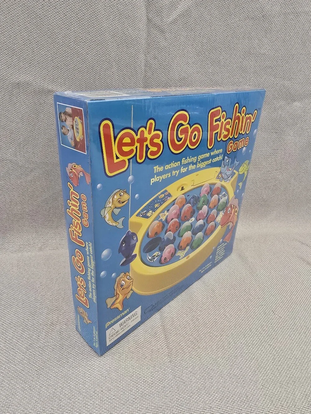 Pressman Lets Go Fishin Game Factory Sealed New In Box Spinning Board Game